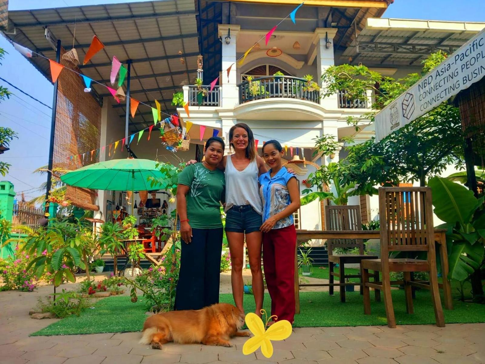 Bloom Garden Bed & Breakfast Siem Reap Ngoại thất bức ảnh